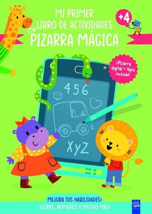 MI PRIMER LIBRO DE ACTIVIDADES CON PIZARRA MÁGICA. VERDE