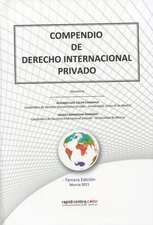 COMPENDIO DE DERECHO INTERNACIONAL PRIVADO