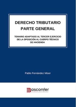 DERECHO TRIBUTARIO PARTE GENERAL TEMARIO ADAPTADO AL TERCE