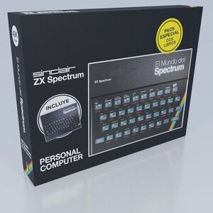 ESTUCHE EXCLUSIVO  EL MUNDO DEL SPECTRUM