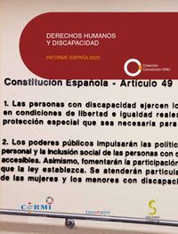 DERECHOS HUMANOS Y DISCAPACIDAD  INFORME ESPAÑA 2023