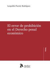 ERROR DE PROHIBICION EN EL DERECHO PENAL ECONOMICO