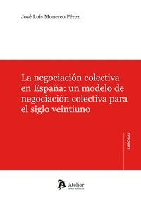 NEGOCIACION COLECTIVA EN ESPAÑ