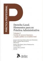 DERECHO LOCAL ELEMENTOS PARA SU PRACTICA ADMINISTRATIVA V