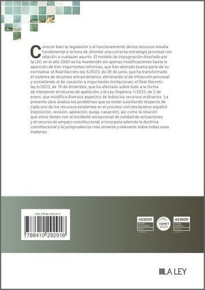 EFICACIA PROCESAL Y RECURSOS ORDINARIOS Y EXTRAORDINARIOS EN EL PROCES