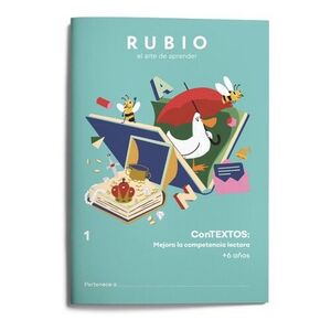 RUBIO, EL ARTE DE APRENDER. CONTEXTOS: MEJORA LA COMPETENCIA LECTORA (+6 AÑOS)