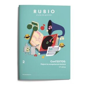 RUBIO, EL ARTE DE APRENDER. CONTEXTOS: MEJORA LA COMPETENCIA LECTORA (+7 AÑOS)