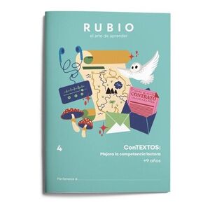 RUBIO, EL ARTE DE APRENDER. CONTEXTOS: MEJORA LA COMPETENCIA LECTORA (+9 AÑOS)