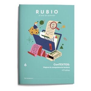 RUBIO, EL ARTE DE APRENDER. CONTEXTOS: MEJORA LA COMPETENCIA LECTORA (+11 AÑOS)