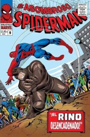 EL ASOMBROSO SPIDERMAN 9 (1966-67)- BBILIOTECA MARVEL
