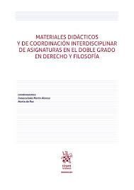 MATERIALES DIDÁCTICOS Y DE COORDINACIÓN INTERDISCIPLINAR DE ASIGNATURAS EN EL DO