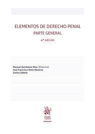 ELEMENTOS DE DERECHO PENAL PARTE GENERAL 4ª EDICION