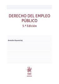 DERECHO DEL EMPLEO PUBLICO 5ª EDICION