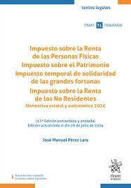 IMPUESTO SOBRE LA RENTA DE LAS PERSONAS FÍSICAS. IMPUESTO SOBRE EL PATRIMONIO. I