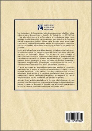 ENFERMEDAD, CONTRATO DE TRABAJO Y DISCRIMINACIÓN POR RAZONES DE SALUD