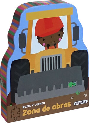 ZONA DE OBRAS (LIBRO + PUZLE 12 PIEZAS)