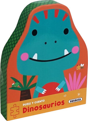DINOSAURIOS (LIBRO + PUZLE 12 PIEZAS)