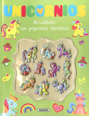 UNICORNIOS. ACTIVIDADES CON PEGATINAS BLANDITAS