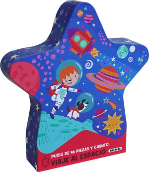 VIAJE ESPACIAL (CUENTO + PUZLE 46 PIEZAS)