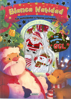 BLANCA NAVIDAD. PEGATINAS DE GEL