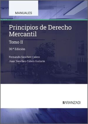 PRINCIPIOS DE DERECHO MERCANTIL (TOMO II) 2025