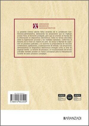 CONTROL DE LOS ACTOS ADMINISTRATIVOS EN LA JURISPRUDENCIA, EL
