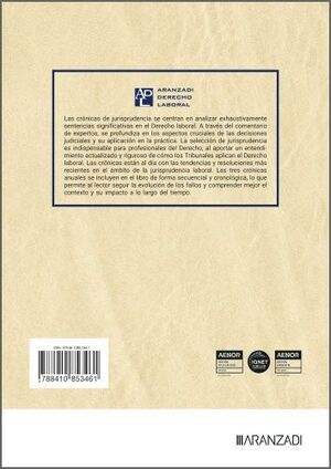 CRONICAS DE JURISPRUDENCIA DE DERECHO DEL TRABAJO 2024