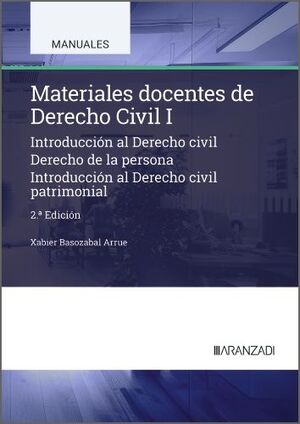 MATERIALES DOCENTES DE DERECHO CIVIL I 2025