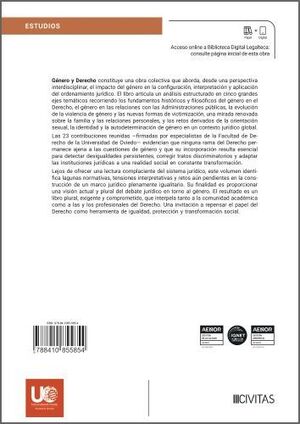 GÉNERO Y DERECHO: UNA VISIÓN INTERDISCIPLINAR