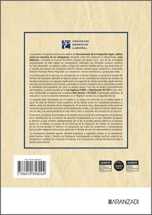 FAVORECIMIENTO DE LA INMIGRACION ILEGAL Y DELITOS CONTRA