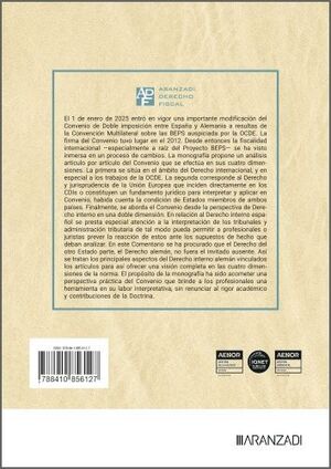 EL CONVENIO DE DOBLE IMPOSICIÓN ENTRE ESPAÑA Y ALEMANIA