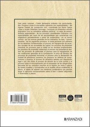 TUTELA DECLARATIVA ORDINARIA CON PARTICULIARIDADES: PROCESOS CIVILES & MERCANTIL