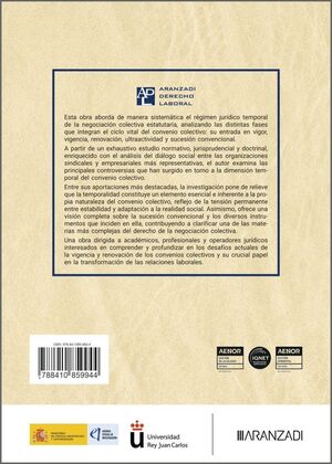 LA DURACIÓN DE LOS CONVENIOS COLECTIVOS ESTATUTARIOS