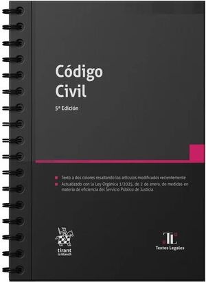 CÓDIGO CIVIL ANILLAS 2025