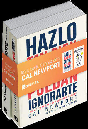 PACK CAL NEWPORT ( CENTRATE/ HAZLO TAN BIEN QUE NO PUEDAN IGNORARTE)