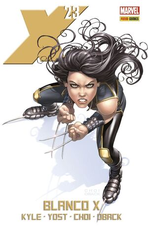 100% MARVEL HC. X-23. BLANCO X