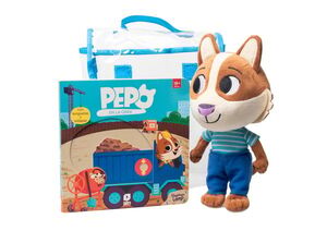 PACK PEPO EN LA OBRA (LIBRO SOLAPAS+MUÑECO)