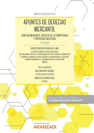 APUNTES DE DERECHO MERCANTIL (PAPEL + E-BOOK)