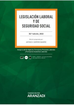 LEGISLACIÓN LABORAL Y DE SEGURIDAD SOCIAL (PAPEL + E-BOOK)