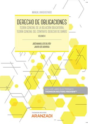 DERECHO DE OBLIGACIONES. VOLUMEN I (PAPEL + E-BOOK)