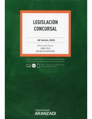 LEGISLACIÓN CONCURSAL 19ª ED. 2022