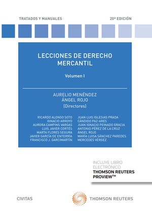 LECCIONES DE DERECHO MERCANTIL VOLUMEN I (PAPEL + E-BOOK)