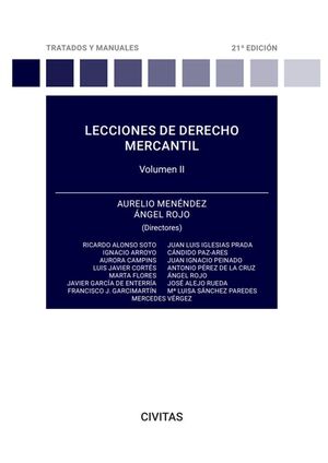 LECCIONES DE DERECHO MERCANTIL (VOL. II)