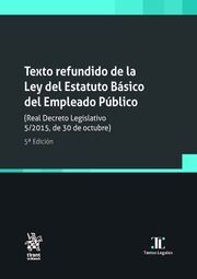 TEXTO REFUNDIDO DE LA LEY DEL ESTATUTO BÁSICO DEL EMPLEO PÚBLICO
