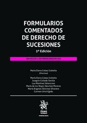 FORMULARIOS COMENTADOS DE DERECHO DE SUCESIONES