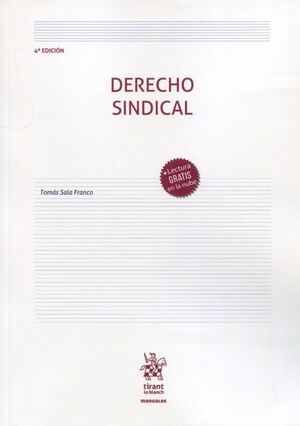 DERECHO SINDICAL 4ª EDICIÓN