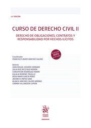 CURSO DERECHO CIVIL II, DERECHO DE OBLIGACIONES, CONTRATOS Y RESPONSABILIDAD POR HECHOS ILICITOS