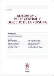 DERECHO CIVIL I - PARTE GENERAL Y DERECHO DE LA PERSONA