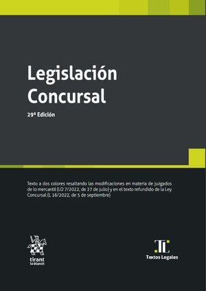 LEGISLACION CONCURSAL 2022