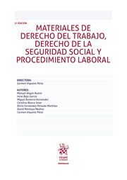 MATERIALES DE DERECHO DEL TRABAJO, DERECHO  DE LA SEGURIDAD SOCIAL Y PROCEDIMIEN